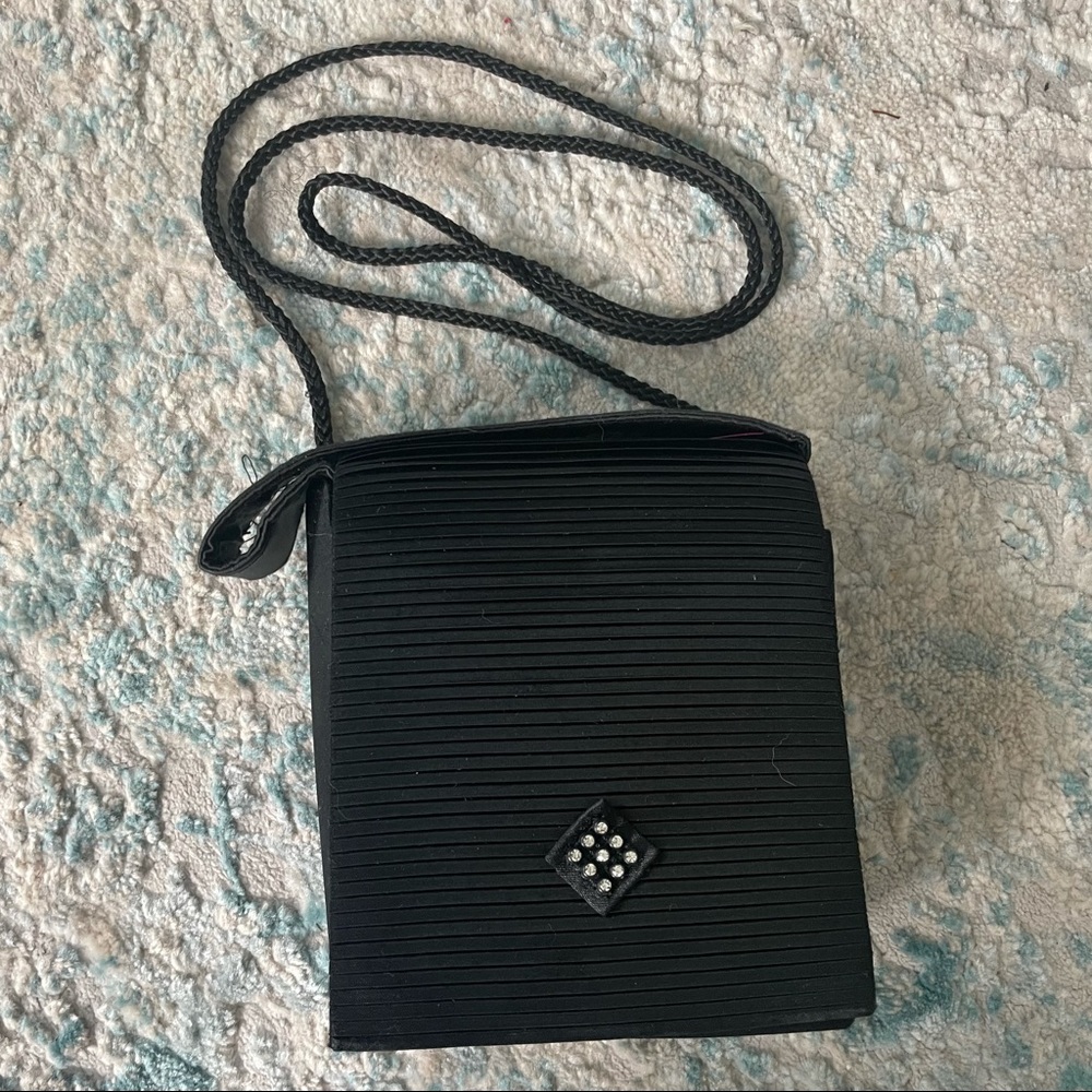 Black Crossbody Evening Purse